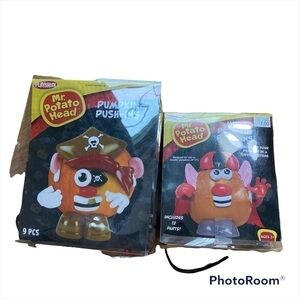 Mr. Potato Head Pumpkin Push Ins Pirate Devil Halloween Pieces Decorations